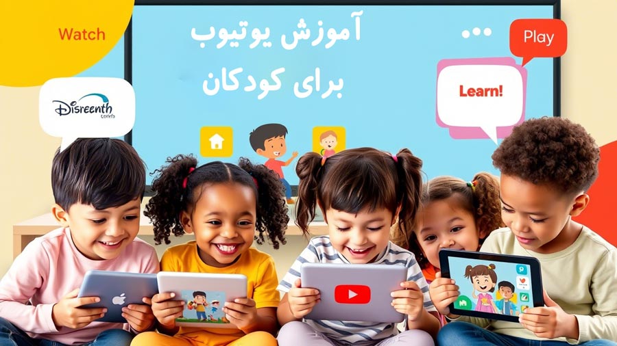 آموزش یوتیوب برای کودکان